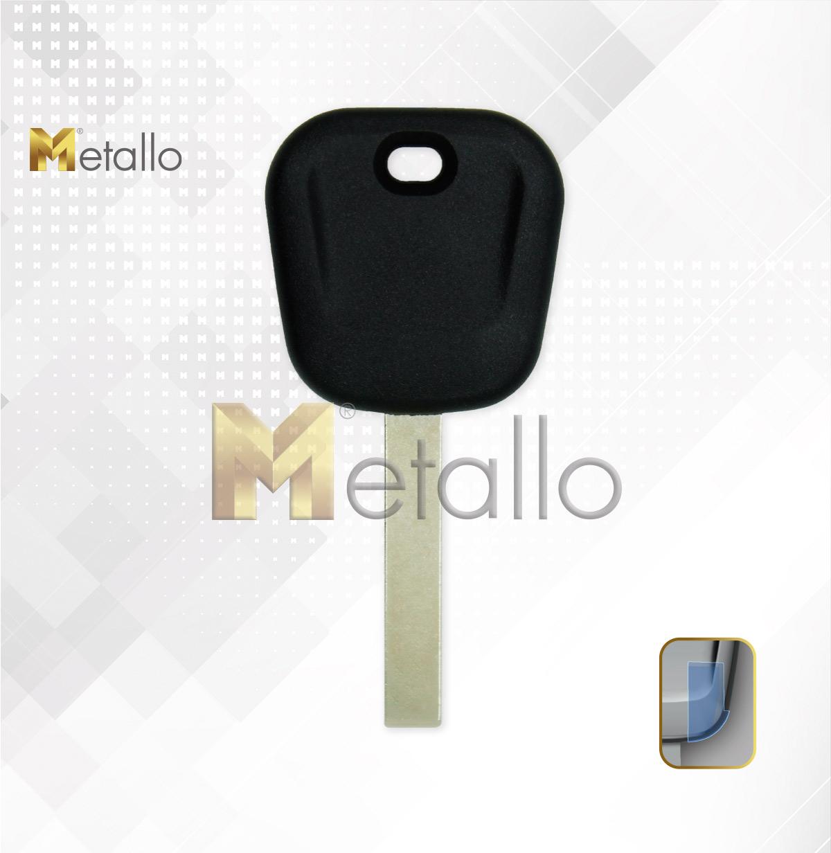 B119 (8 CORTES)  LLAVE HUECA PARA GM